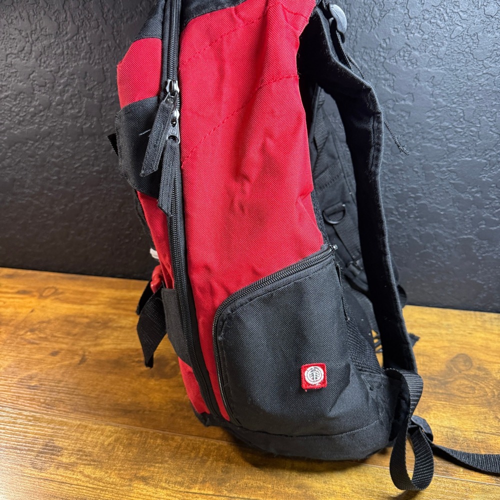 Element Mohave Backpack Black Red Skateboarding S… - image 4
